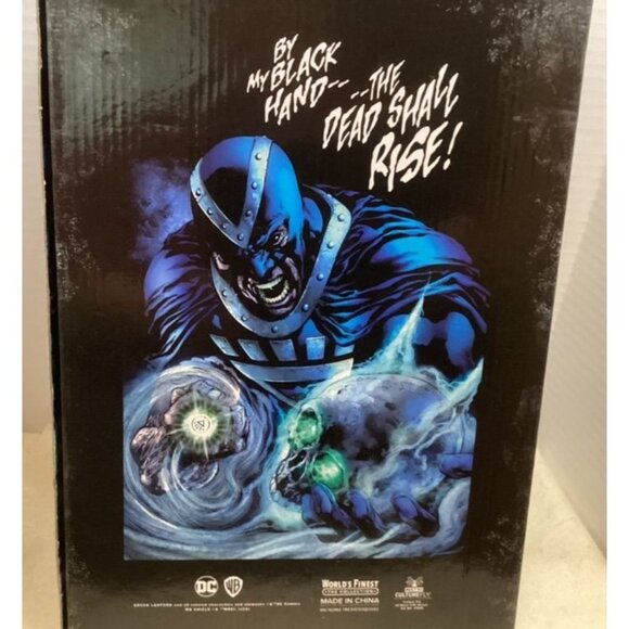 Dc Comics Green Lantern Blackest Night Collectible Box - Picture 2 of 6
